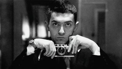 Стэнли Кубрик с фотоаппаратом